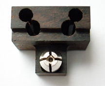 square shaped counterbore of XV-1s MC Cartridge